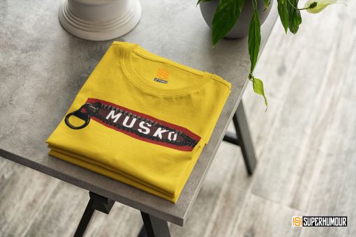 MUSKO - SUPERHUMOUR.COM -TELUGU TSHIRTS - TELUGU TEE - TOLLYWOOD TEE SHIRTS. #MUSKO TSHIRT #MUSKOMOBILECASE #SUPERHUMOURDOTCOM #MUSKOGLOWINDARK #TELUGUTSHIRTS #TELUGUMERCHANDISE