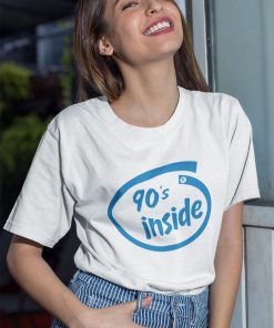 90's Inside [ Intel Inside] - Women’s T-shirt 90's INSIDE - WOMEN'S TEE – SUPERHUMOUR.COM -90's INSIDE TSHIRT – 90's INSIDE MOBILE CASE - INTEL INSIDE TSHIRT
