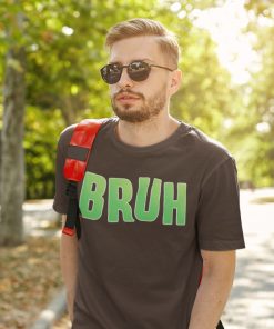 Bruh (Instagram Sticker) – Unisex T-shirt - SUPERHUMOUR.COM - Bruh TSHIRT - Bruh INSTAGRAM TSHIRT - INSTAGRAM TSHIRT